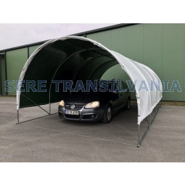 Copertină auto hobbit 4x6m, folie 230 microni