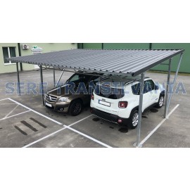 Copertină auto modulară 30.00x5.00m, tablă