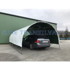 Carport 4x4,5m sátorgarázs - fóliafedéssel